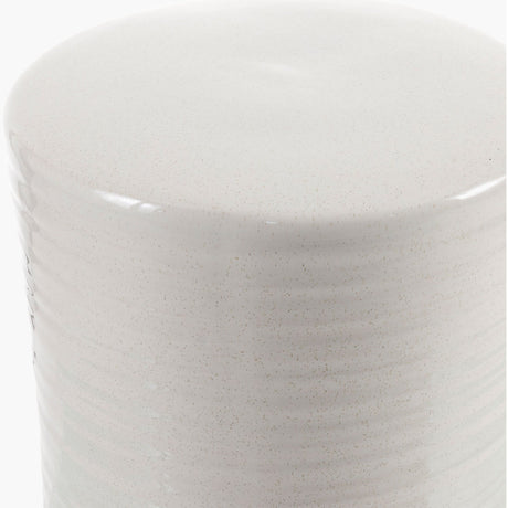 Modern European furniture - Ceramic Cylindrical Outdoor Stool - www.oroa.com