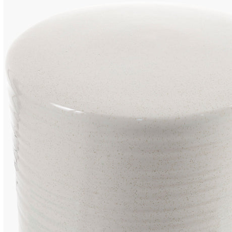 Modern European furniture - Ceramic Cylindrical Outdoor Stool - www.oroa.com