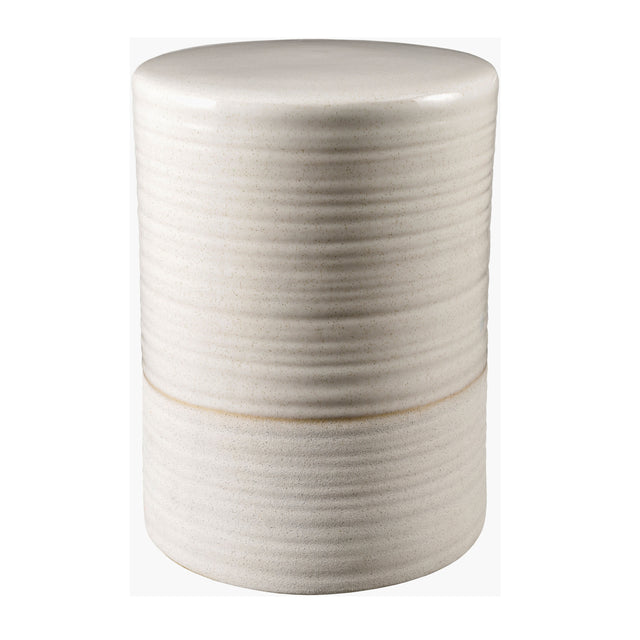 Modern European furniture - Ceramic Cylindrical Outdoor Stool - www.oroa.com