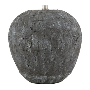   Black Cement Accent Table Lamp | Oroa.com