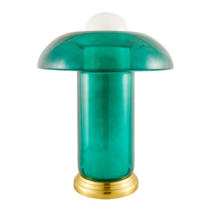   Modern European furniture - Blue Glass Accent Table Lamp - www.oroa.com | Oroa.com