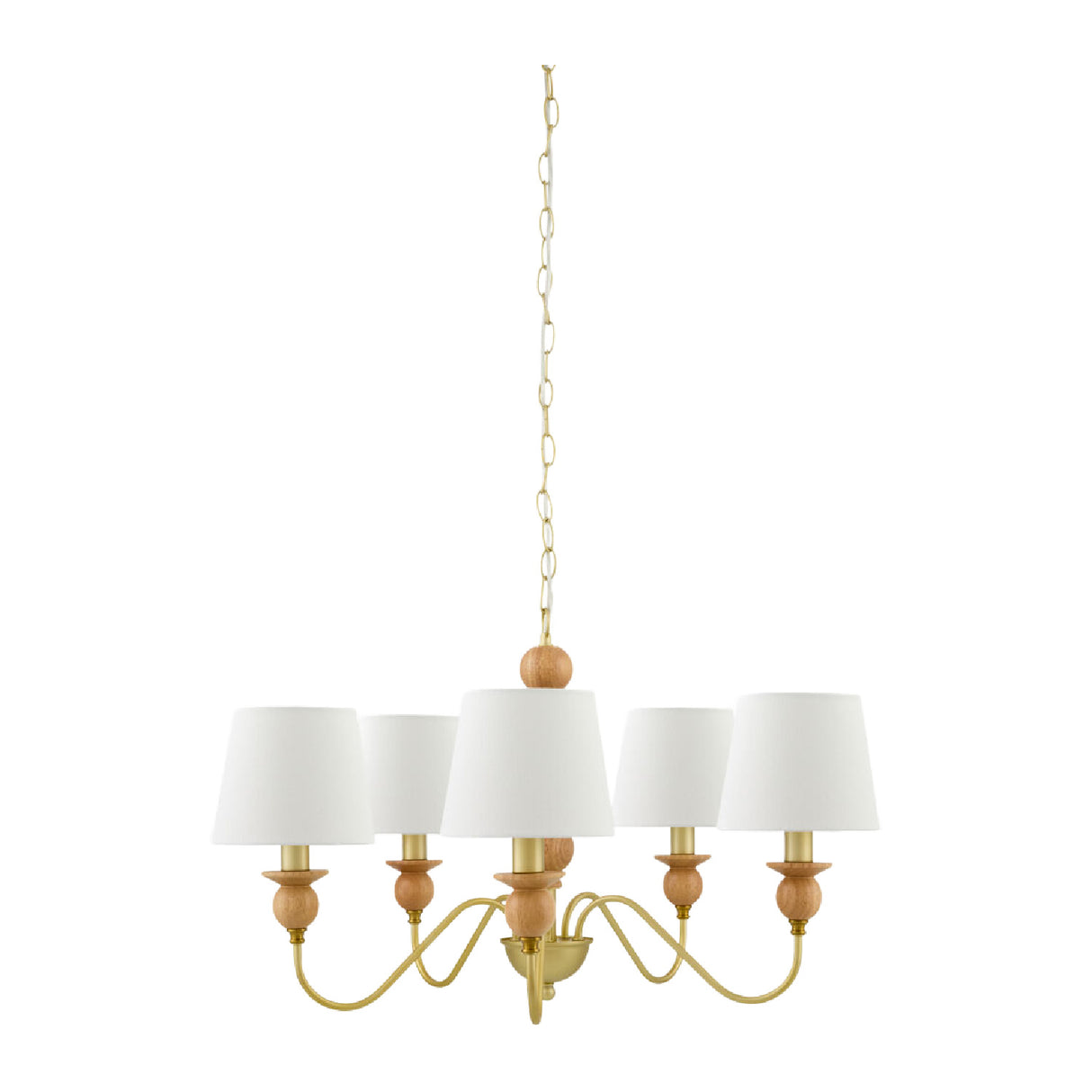  5-Light Linen Classic Chandelier | Oroa.com