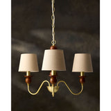 Modern European furniture - 3-Light Linen Classic Chandelier - www.oroa.com