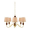Modern European furniture - 5-Light Linen Classic Chandelier - www.oroa.com