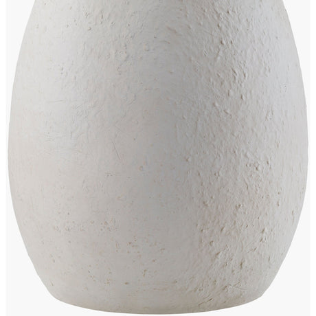 Modern European furniture - White Cement Accent Table Lamp - www.oroa.com