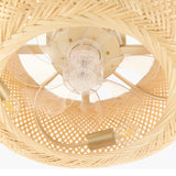 Modern European furniture - Woven Rattan Cane Chandelier - www.oroa.com