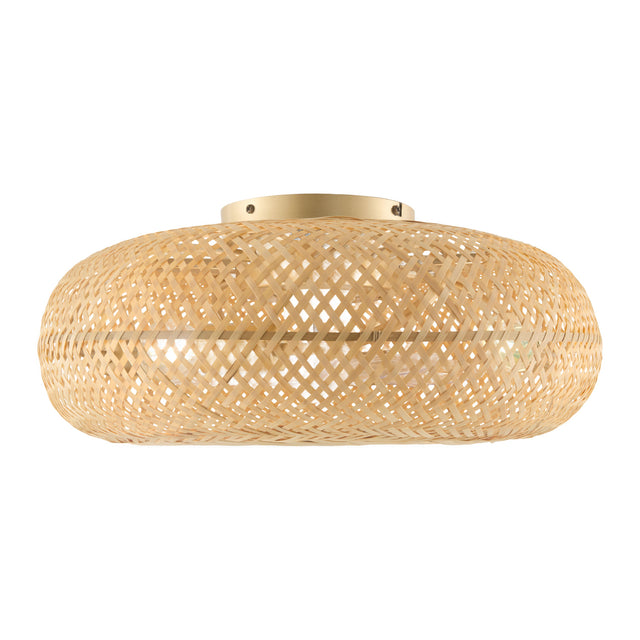 Modern European furniture - Woven Rattan Cane Chandelier - www.oroa.com