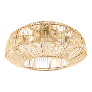   Modern European furniture - Rattan Cane 4-Light Chandelier - www.oroa.com | Oroa.com