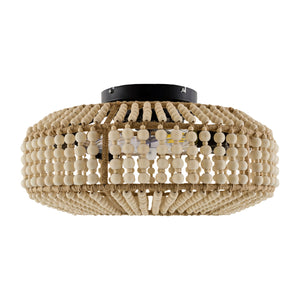   Modern European furniture - Wooden Beads 4-Light Chandelier - www.oroa.com | Oroa.com
