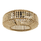 Modern European furniture - Wooden Beads 4-Light Chandelier - www.oroa.com
