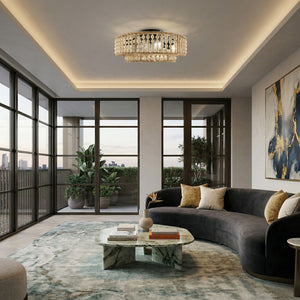   Modern European furniture - Wooden Beads 2-Tier Chandelier - www.oroa.com | Oroa.com
