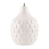 Modern European furniture - Woven Seagrass Ceramic Table Lamp (Set of 2) - www.oroa.com
