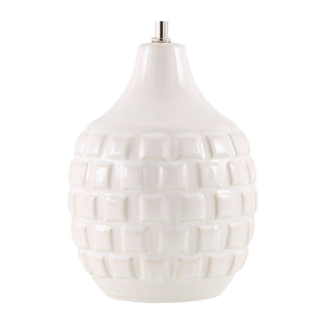 Modern European furniture - Woven Seagrass Ceramic Table Lamp (Set of 2) - www.oroa.com
