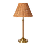 Modern European furniture - Tan Rattan Accent Table Lamp - www.oroa.com