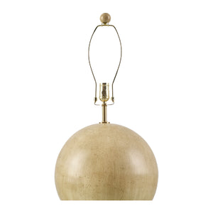   Pleated Linen Cement Table Lamp | Oroa.com