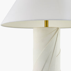   Modern European furniture - White Concrete Cotton Table Lamp - www.oroa.com | Oroa.com