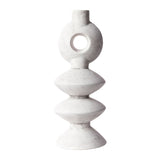 Modern European furniture - Matte Ceramic Geometrical Vase - www.oroa.com