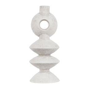 Modern European furniture - Matte Ceramic Geometrical Vase - www.oroa.com