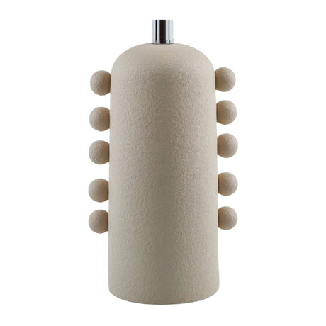 Modern European furniture - Linen Glazed Ceramic Table Lamp - www.oroa.com