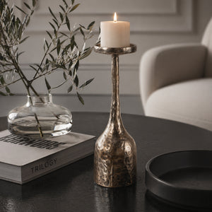   Modern European furniture - Antiqued Iron Candleholder S - www.oroa.com | Oroa.com