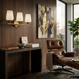 Modern European furniture - Glass Shade Wall Lamp - www.oroa.com