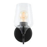Modern European furniture - Black Framed Glass Wall Lamp - www.oroa.com