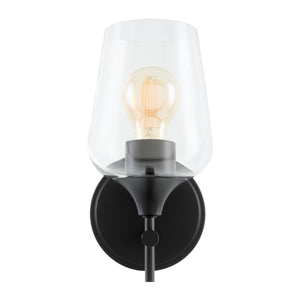   Modern European furniture - Black Framed Glass Wall Lamp - www.oroa.com | Oroa.com