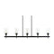 Modern European furniture - Glass 5-Light Linear Chandelier - www.oroa.com