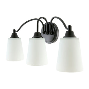   Modern European furniture - Glass Shades 3-Light Wall Lamp - www.oroa.com | Oroa.com