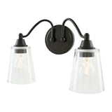 Modern European furniture - Glass Shades 2-Light Wall Lamp - www.oroa.com
