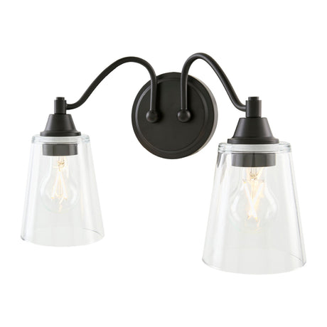 Modern European furniture - Glass Shades 2-Light Wall Lamp - www.oroa.com