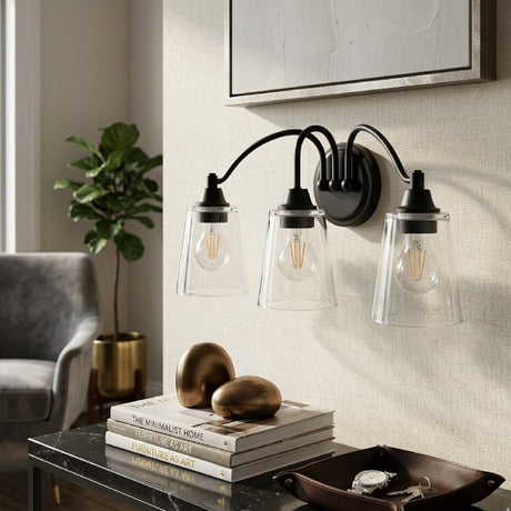   Glass Shades 3-Light Wall Lamp | Oroa.com