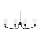 Modern European furniture - Glass Shades 4-Light Chandelier - www.oroa.com