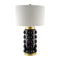 Modern European furniture - Embellished Glass Accent Table Lamp - www.oroa.com