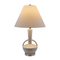 Modern European furniture - Empire Linen Ceramic Table Lamp - www.oroa.com