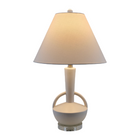 Modern European furniture - Empire Linen Ceramic Table Lamp - www.oroa.com