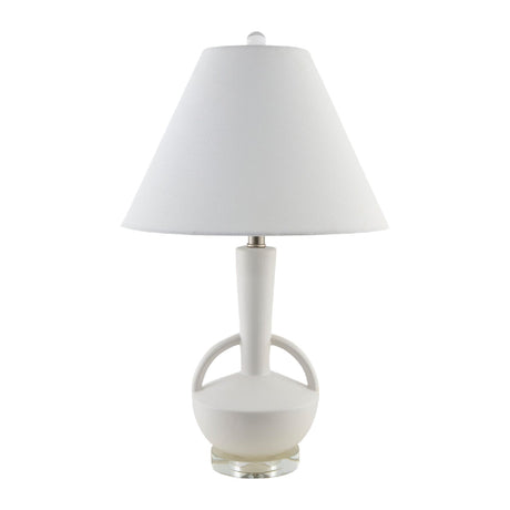 Modern European furniture - Empire Linen Ceramic Table Lamp - www.oroa.com
