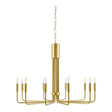 Modern European furniture - Gold 10-Light Pendant Lamp - www.oroa.com