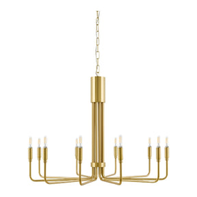 Modern European furniture - Gold 10-Light Pendant Lamp - www.oroa.com