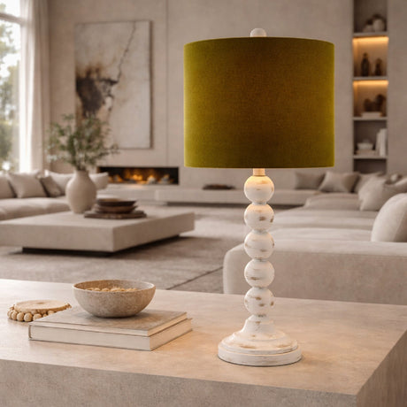 Modern European furniture -Stacked Spheres Accent Table Lamp S - www.oroa.com 