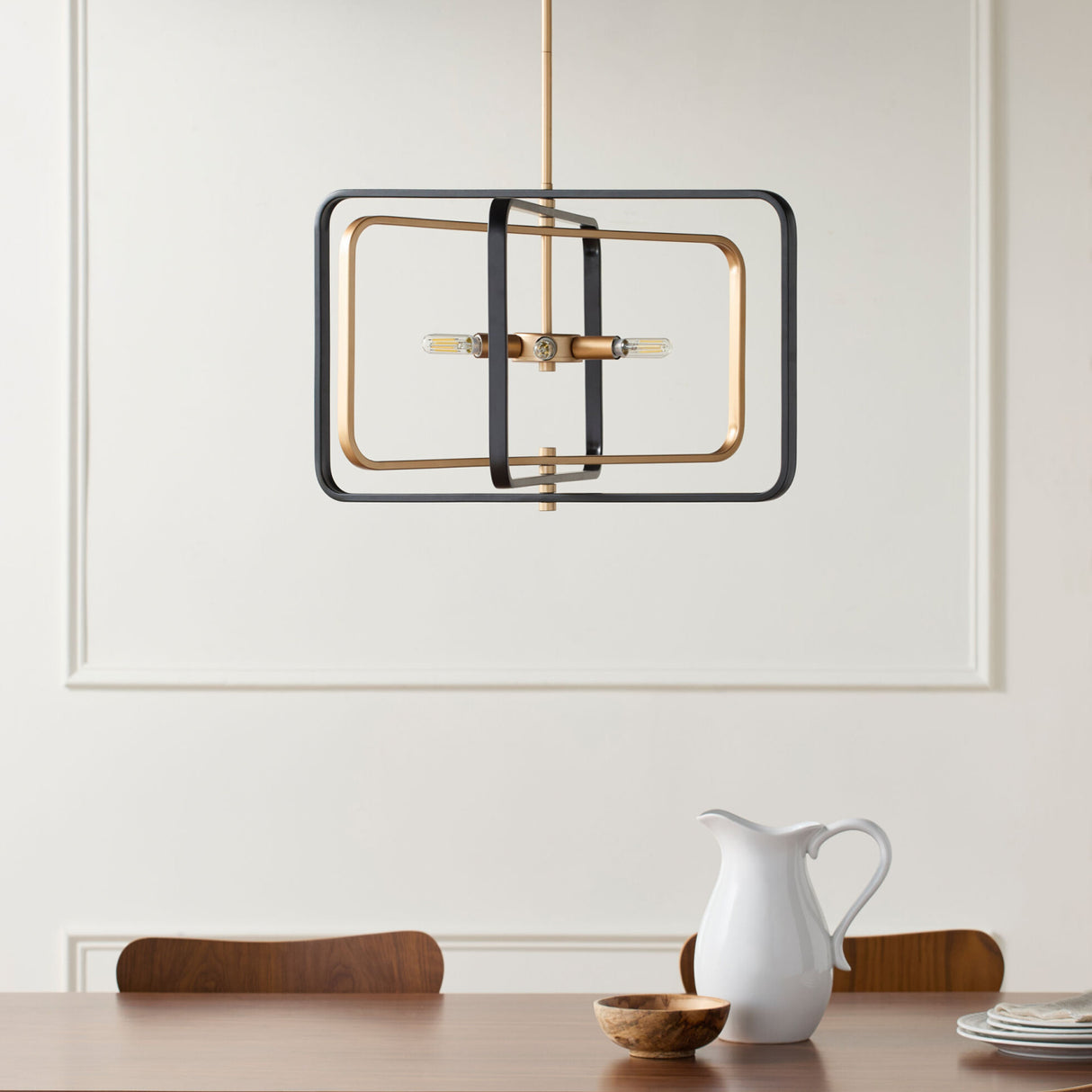   Modern European furniture - Iron Framed Chandelier - www.oroa.com | Oroa.com