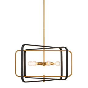 Modern European furniture - Iron Framed Chandelier - www.oroa.com