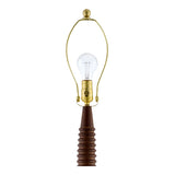 Modern European furniture - Brown Linen Accent Floor Lamp - www.oroa.com