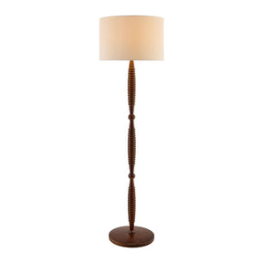 Modern European furniture - Beige Linen Accent Floor Lamp - www.oroa.com