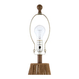 Modern European furniture - Natural Rattan Accent Floor Lamp - www.oroa.com