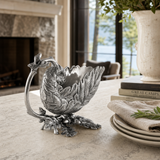 Pure Pewter Oak Leaf Gravy Boat - OROA