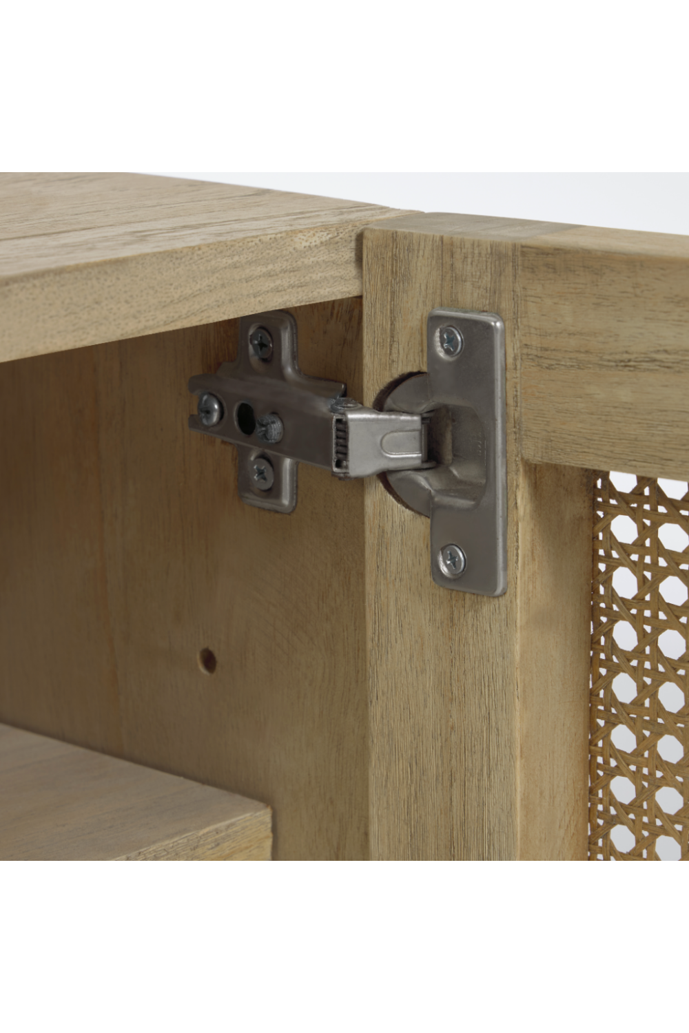 Mindi Wood & Rattan Media Unit | La Forma Rexit | Oroa.com