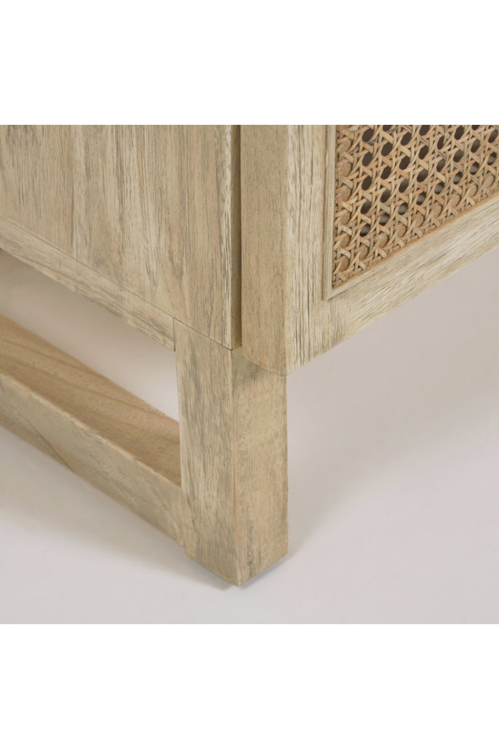 Mindi Wood & Rattan Media Unit | La Forma Rexit | Oroa.com