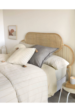 Natural Weaved Rattan Queen Headboard 67" | La Forma Lalita | Oroa.com