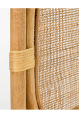 Rattan 3-Panel Queen Headboard 67"  | La  Forma Krysia | Oroa.com
